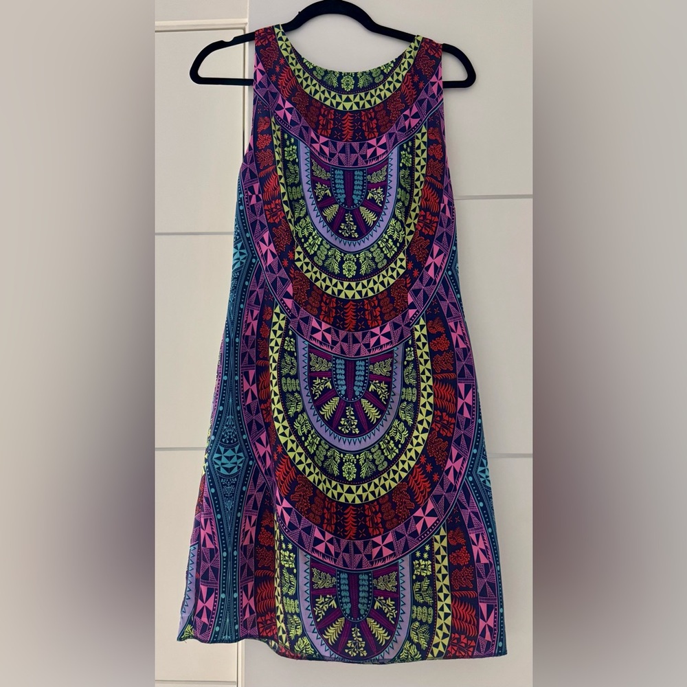 Mara Hoffman Backless Tribal Mini Dress
